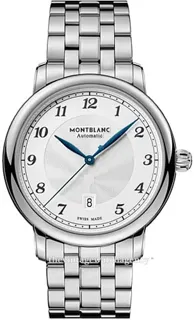 Montblanc Star Legacy 128682 Brushed/polished steel Silver