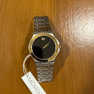 Movado Yellow gold and Stainless steel Golden