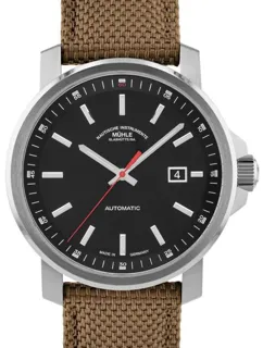 Mühle Glashütte 29er Big M1-25-33-CB-III 42.5mm Stainless steel Black