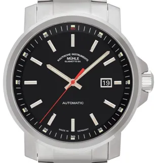 Mühle Glashütte 29er M1-25-33-MB 42.5mm Stainless steel White