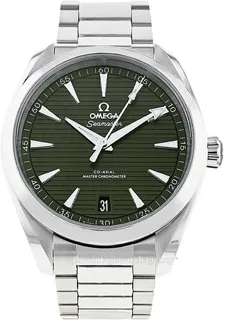 Omega Aqua Terra 220.10.41.21.10.001 Stainless steel Green