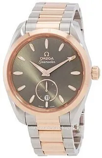 Omega Aqua Terra 220.20.38.20.10.001 brushed/polished steel Green