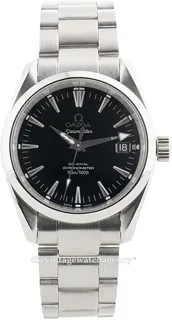 Omega Aqua Terra 2504.50.00 Stainless steel Black