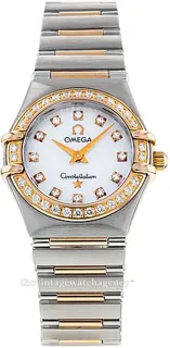 Omega Constellation 1360.75.00 Stainless steel and Red gold Silver