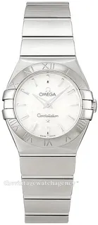 Omega Constellation Quartz 123.10.27.60.05.001 Stainless steel White