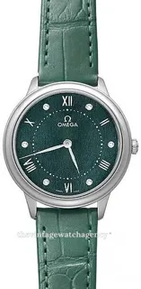 Omega De Ville 434.13.30.60.60.001 Stainless steel Green