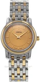 Omega De Ville 4370.11.00 Yellow gold and Stainless steel Champagne