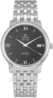 Omega De Ville Prestige 424.10.37.20.01.001 Stainless steel Black