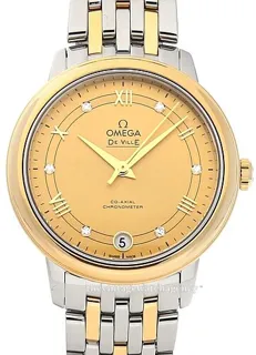 Omega De Ville Prestige 424.20.33.20.58.002 Yellow gold Yellow