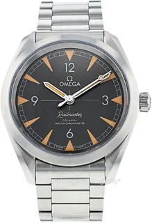 Omega Railmaster 220.10.40.20.01.001 Stainless steel Black