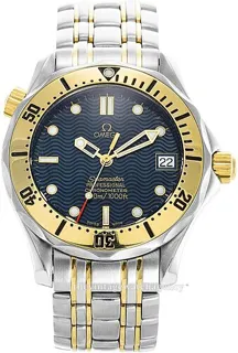 Omega Seamaster Diver 300M 2352.80.00 Yellow gold and Stainless steel Blue