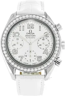 Omega Speedmaster Reduced 3835.70.36 Stainless steel White