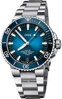 Oris Aquis 01 400 7763 4135-07 8 24 09PEB 43.5mm Stainless steel Blue