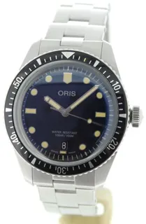 Oris Divers Sixty Five 01 733 7707 4055-07 8 20 18 40mm Stainless steel Blue