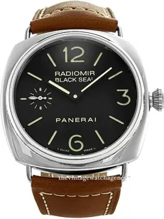 Panerai Radiomir Black Seal PAM 00183 polished steel Black