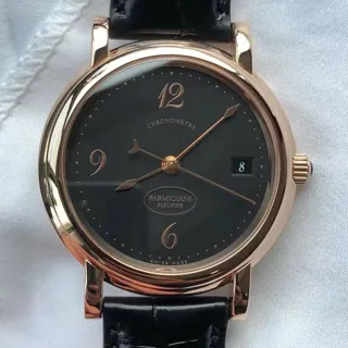 Parmigiani Fleurier 37mm Rose gold Black