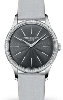 Patek Philippe Calatrava 4897G-010 White gold Gray