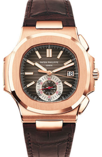 Patek Philippe Nautilus 5980R-001 Rose gold Brown