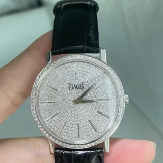 Piaget Altiplano G0A29112 38mm White gold Silver