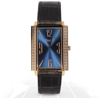 Piaget Tradition 90300 28mm Rose gold Blue