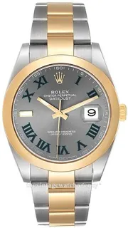 Rolex Datejust 126303-0019 Yellow gold and Oystersteel Gray