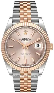 Rolex Datejust 126331-0010 Rose gold and Stainless steel Pink