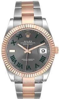 Rolex Datejust 126331-0015 41mm Rose gold and Stainless steel Gray