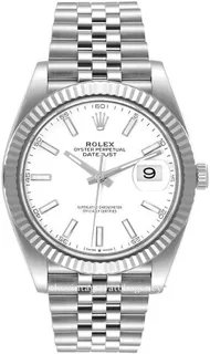 Rolex Datejust 126334-0010 White gold and Stainless steel White