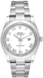 Rolex Datejust 126334-0023 White gold and Stainless steel White