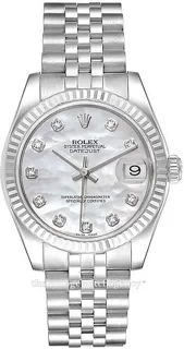 Rolex Datejust 178274-0056 White gold and Stainless steel White