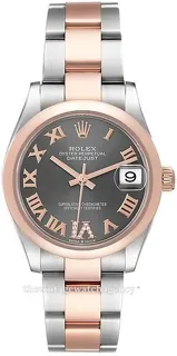 Rolex Datejust 278241-0029 Rose gold and Stainless steel Gray