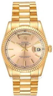 Rolex Day-Date 118238/1 18k yellow gold Champagne