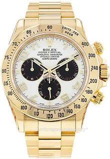 Rolex Daytona 116528/9 18k yellow gold White