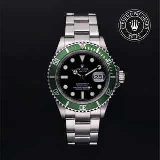 Rolex Submariner 16610LV 40mm Stainless steel Black