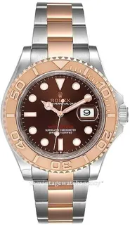 Rolex Yacht-Master 126621-0001 Rose gold and Oystersteel Brown