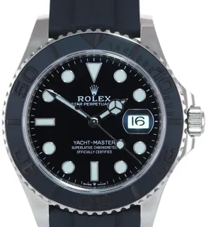 Rolex Yacht-Master 226659-0002 42mm White gold Black