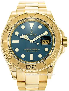 Rolex Yacht-Master 16628/2 18k yellow gold Blue