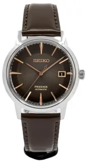 Seiko Presage SRPJ17J1 39.5mm Stainless steel Brown