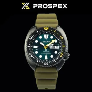 Seiko Prospex SRPD45K1 45mm Stainless steel Green