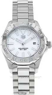 TAG Heuer Aquaracer Lady WBD1411.BA0741 Stainless steel White