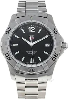 TAG Heuer Aquaracer WAF1110.BA0800 39mm Stainless steel Black