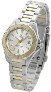 TAG Heuer Aquaracer WAY1455.BD0922 Yellow gold and Stainless steel Silver