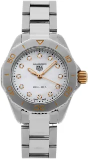 TAG Heuer Aquaracer WBP1450.BA0622 30mm Stainless steel White