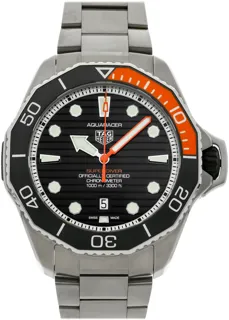 TAG Heuer Aquaracer WBP5A8A.BF0619 45mm Titanium Black