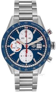 TAG Heuer Carrera CV201AR.BA0715 Ceramic and Stainless steel Blue