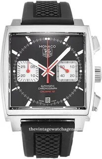 TAG Heuer Monaco CAW2114.FT6021 Stainless steel Black