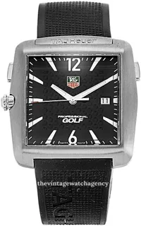 TAG Heuer Golf Watch WAE1111.FT6004 Titanium Black