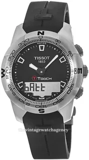 Tissot Touch T047.420.17.051.00 Stainless steel Black