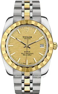 Tudor Classic 21013-0008 brushed/polished steel Golden