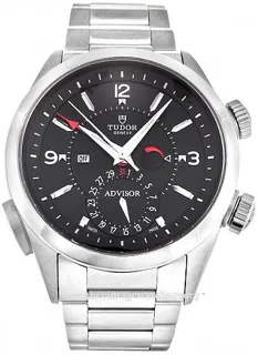 Tudor Heritage Advisor M79620TN-0005 Titanium and Stainless steel Black